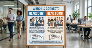 Headcount or Head Count: Which Is Correct?
